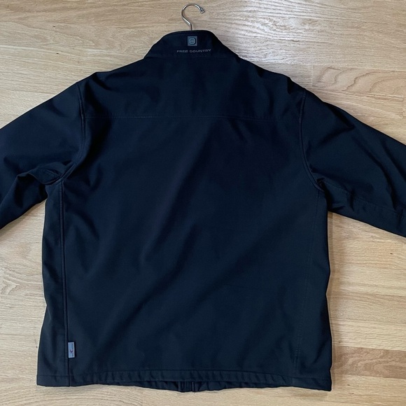 Free Country Black Artisan Flex Super Softshell Jacket Size XL - Picture 9 of 15